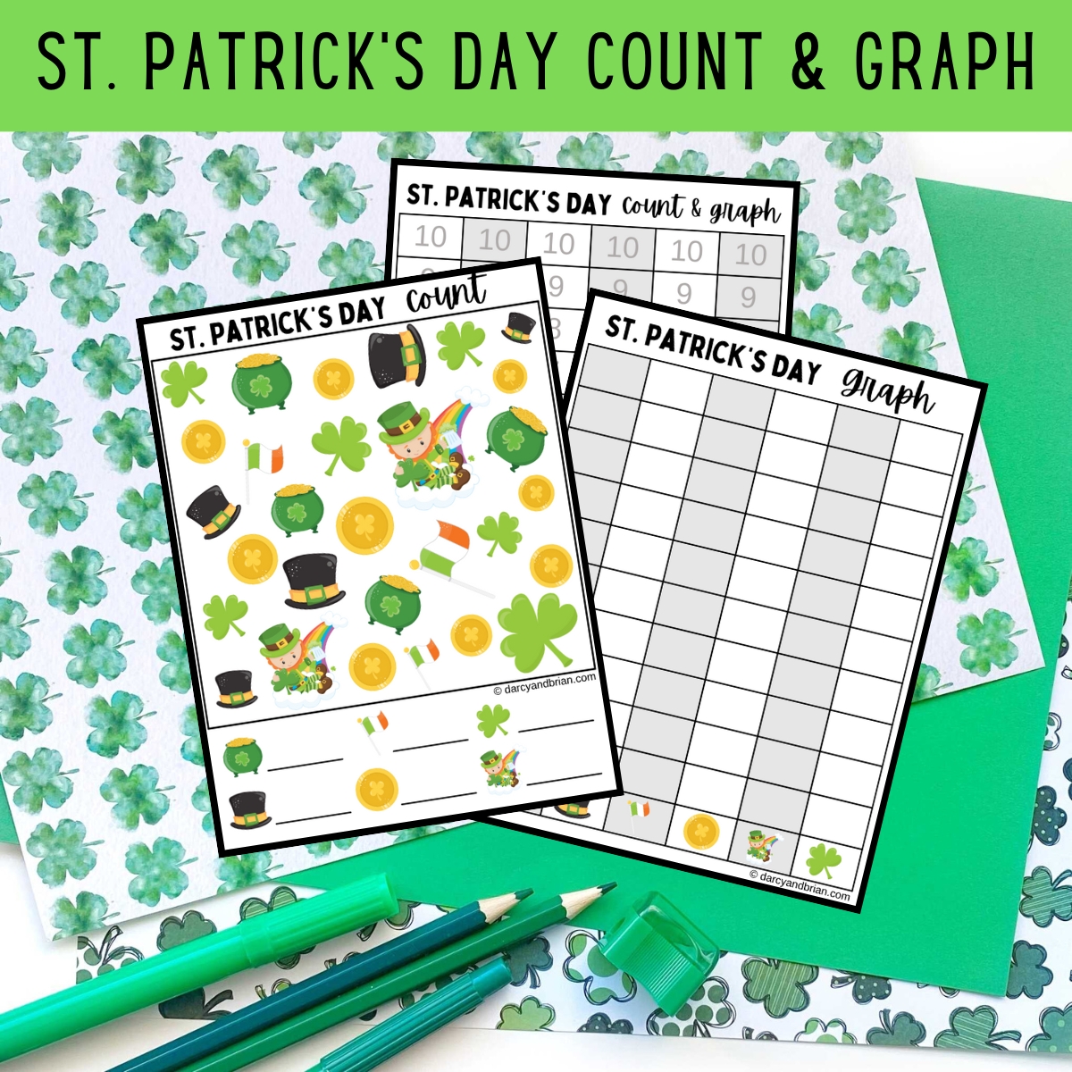St Patrick's Day Count and Graph
