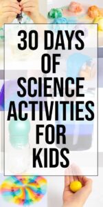 Science Activity Planner (30 Days)