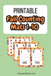 Fall Counting 1-10 Mats