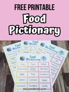 Food Pictionary Game