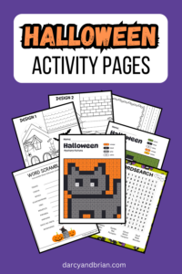 Halloween Activity Pages