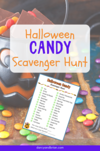 Halloween Candy Scavenger Hunt