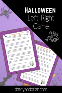 Halloween Left Right Game