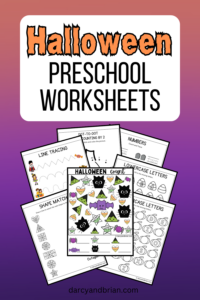 Halloween Pre K Worksheets