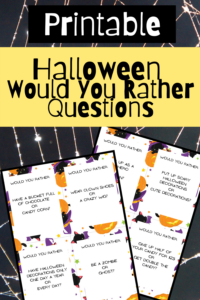 Would You Rather Halloween