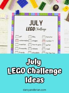 July LEGO Challenge