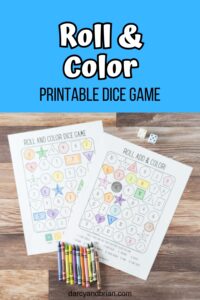 Roll & Color Dice Game