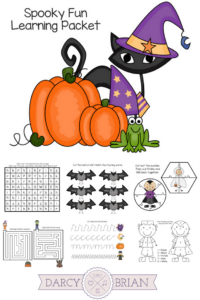 Spooky Fun Learning Packet