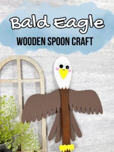 Bald Eagle Spoon Craft Template