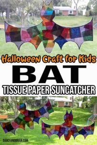 Bat Suncatcher Template