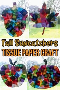 Fall Suncatchers Craft Template