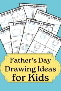 Father’s Day Directed Drawing Printables