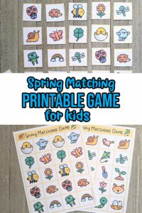 Spring Memory Matching Game