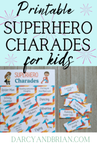 Superhero Charades