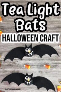 Halloween Tea Light Craft Templates