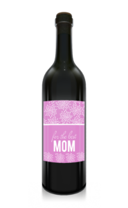 Mother’s Day Best Mom Wine Label