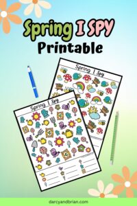 Spring I Spy Printable