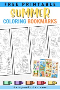 Printable Summer Bookmarks