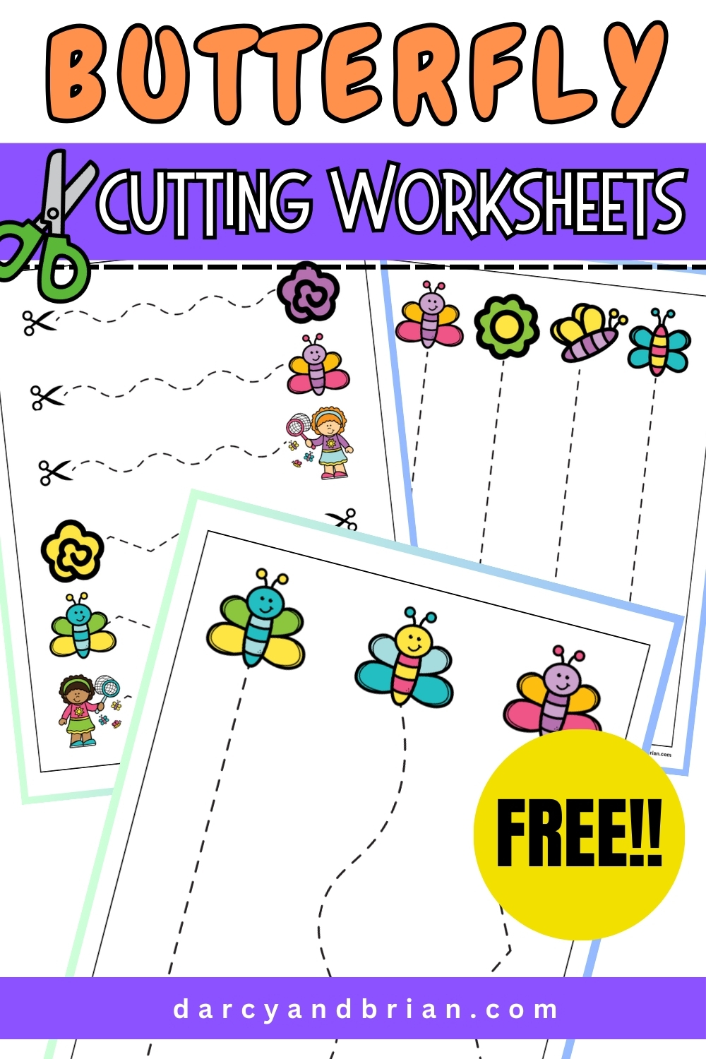 Butterfly cutting worksheet darcy and brian shop