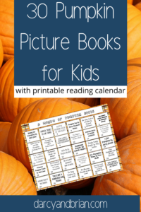 Pumpkin Picture Book Calendar