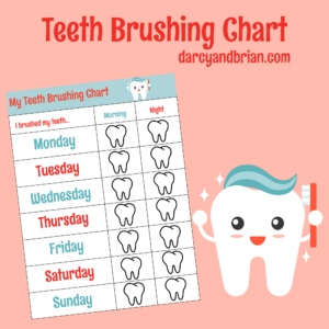 Tooth Brushing Chart