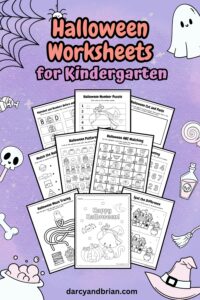 Halloween Worksheets for Preschool