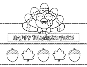 Free Printable Turkey Crown