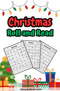 Preview of Christmas Roll and Read.